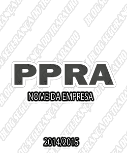 Capa PPRA - Blog Segurança do Trabalho