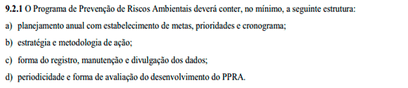 Como fazer PPRA - Estruturação