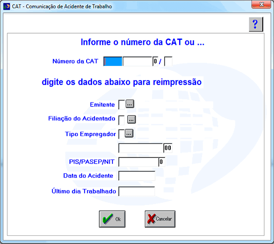 Consultar CAT - INSS