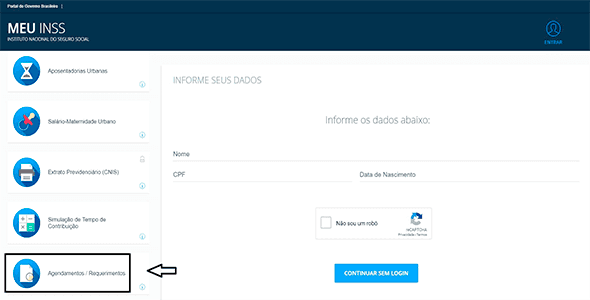 Extrato do INSS