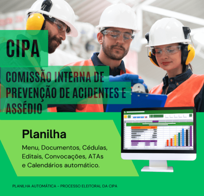 CIPA: O que é e qual sua função? Saiba todas regras da CIPA! Banner CIPA